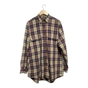 Abercrombie & Fitch Co Multicolor Plaid The Big Shirt, M